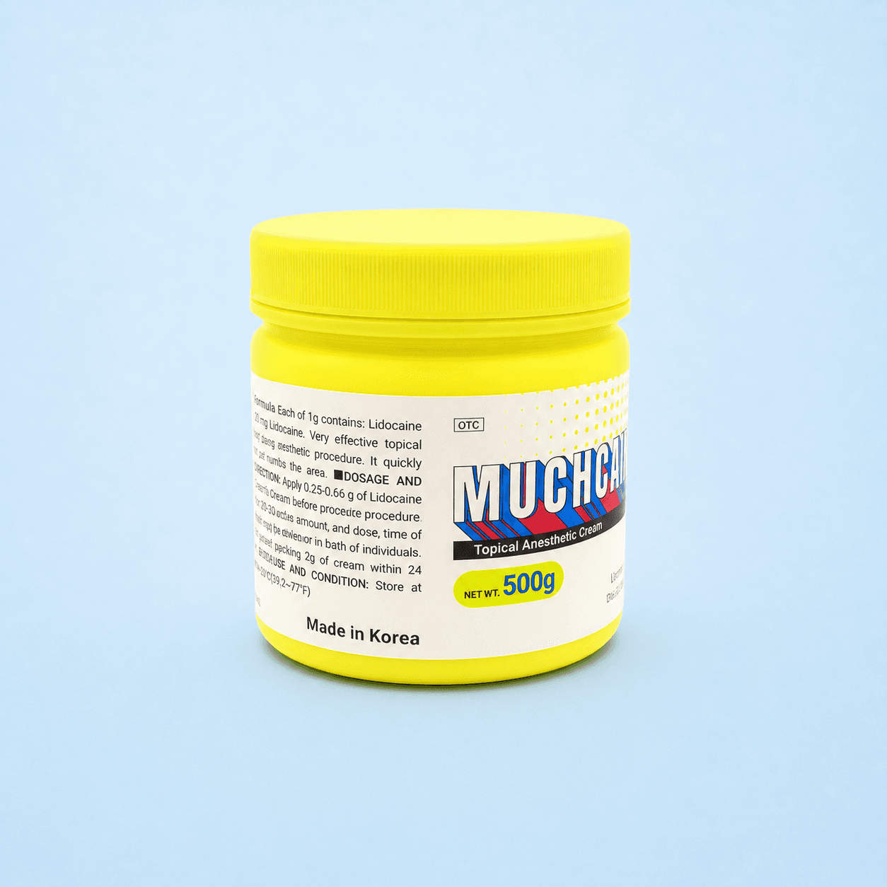 Muchcaine Cream 500g